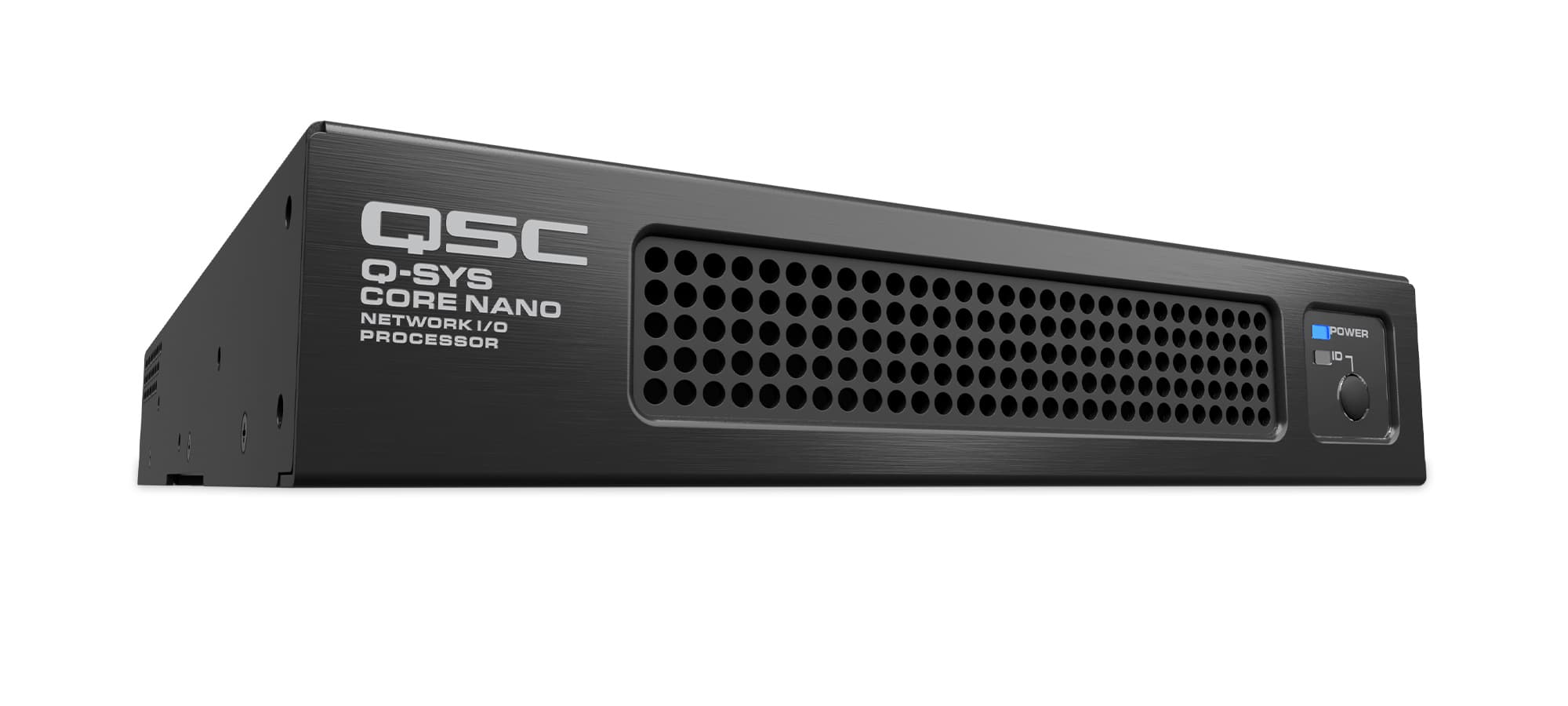 Procesador profesional Q-SYS Core Nano, imagen del fabricante.